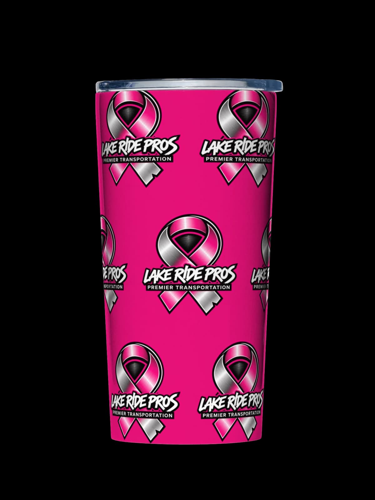 PINKTOBER Stainless Steel 20oz Lake Ride Pros Tumbler